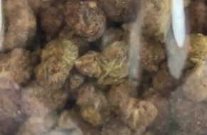 ZOLL-H: - Illegale Einfuhr von 408 kg Cannabis aus Thailand verhindert - Zollhund Emma sp&uuml;rte das Marihuana zwischen einer Ladung Kokosnussschalen auf - Cannabis von mind. 1,2 Millionen Euro Schwarzmarktwert